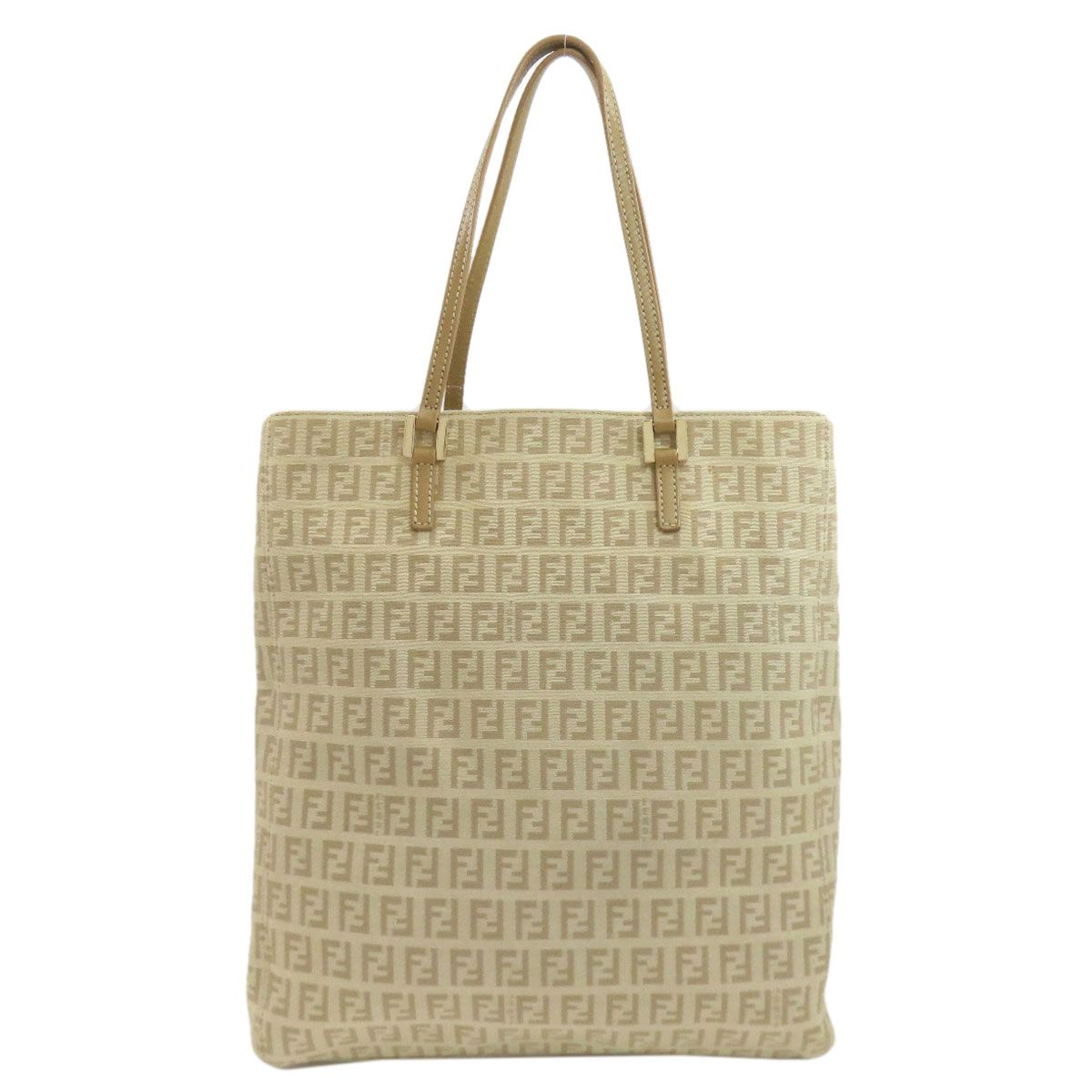 Fendi Zucchino Pattern Tote Canvas — view 2