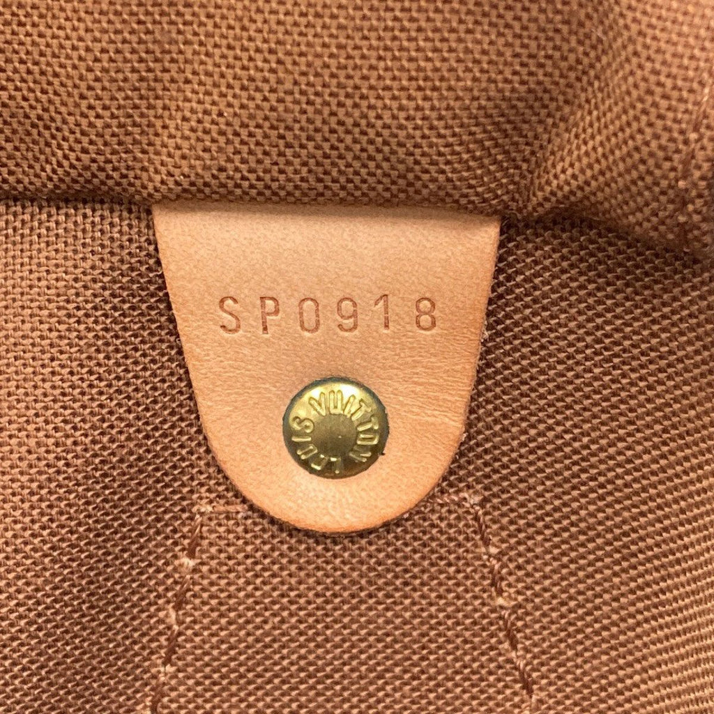 Louis Vuitton Speedy 35 Handbag Monogram Canvas — view 7