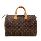 Louis Vuitton Speedy 35 Handbag Monogram Canvas — view 2