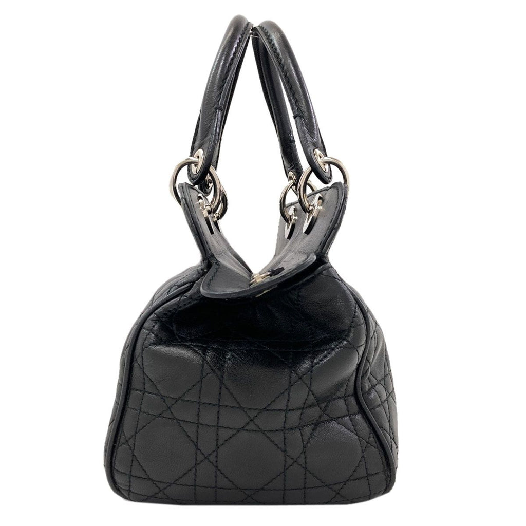 Dior Cannage Handbag Lambskin — view 3