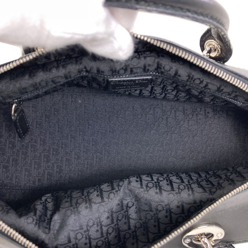 Dior Cannage Handbag Lambskin — view 5