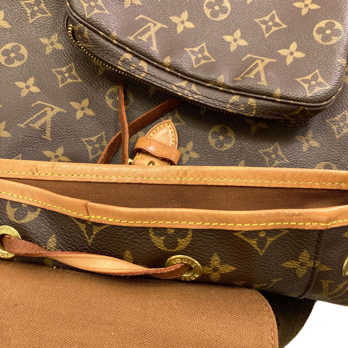 Louis Vuitton Montsouris GM Backpack Monogram Canvas — view 9