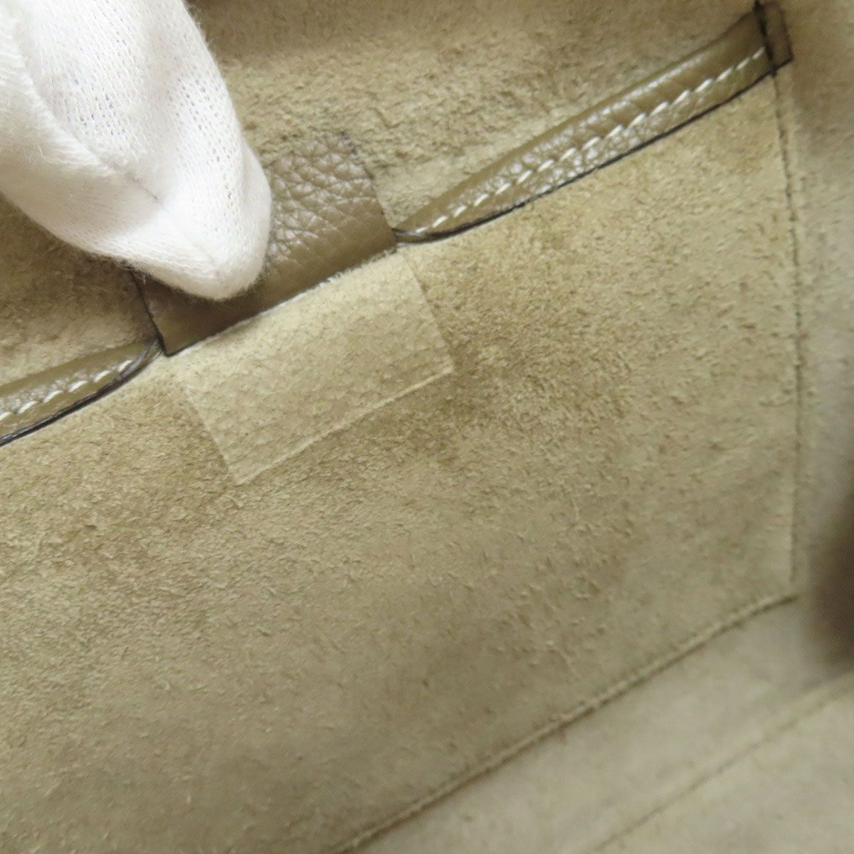 Celine Luggage Nano 2-Way Handbag Calf — view 8