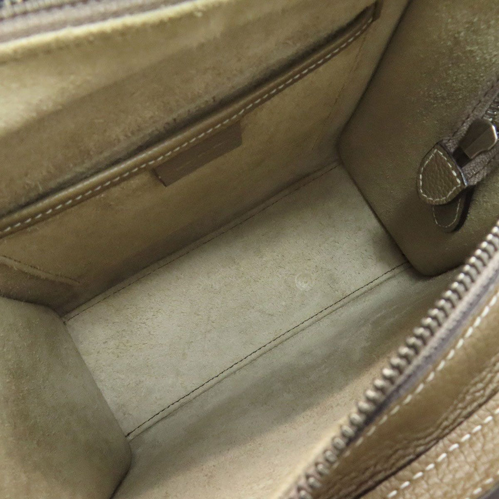 Celine Luggage Nano 2-Way Handbag Calf — view 5