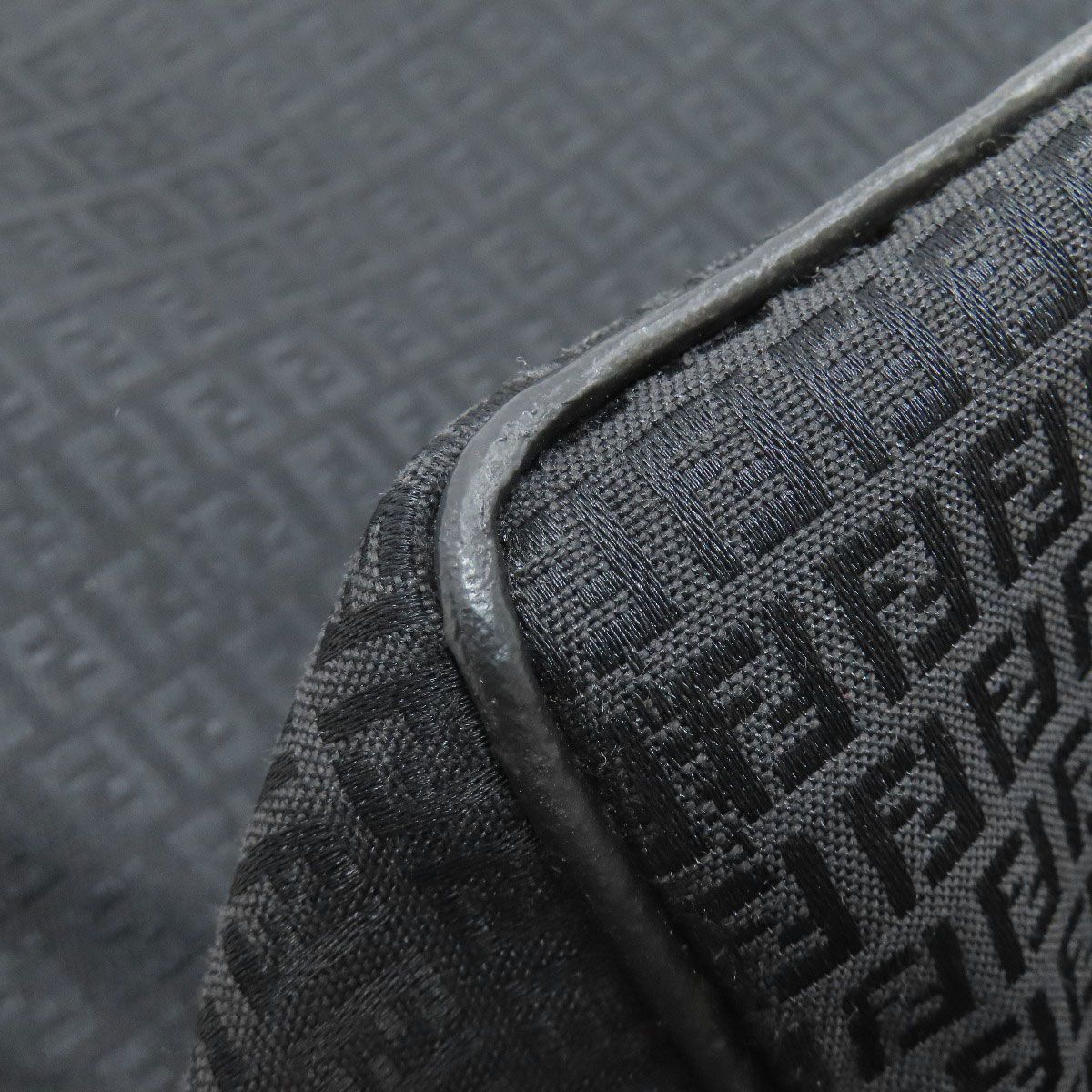 Fendi Zucchino Handbag Canvas — view 9