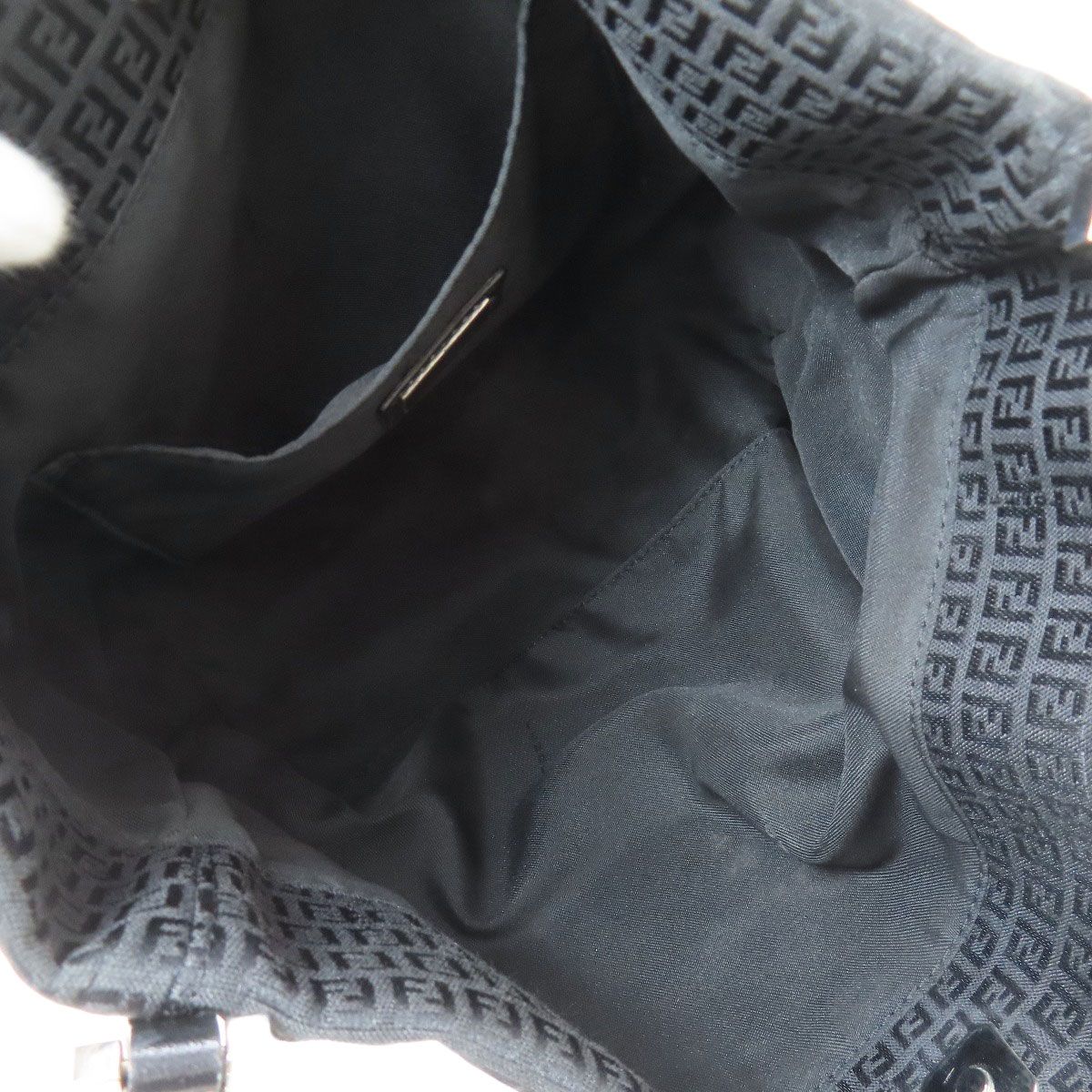 Fendi Zucchino Handbag Canvas — view 5