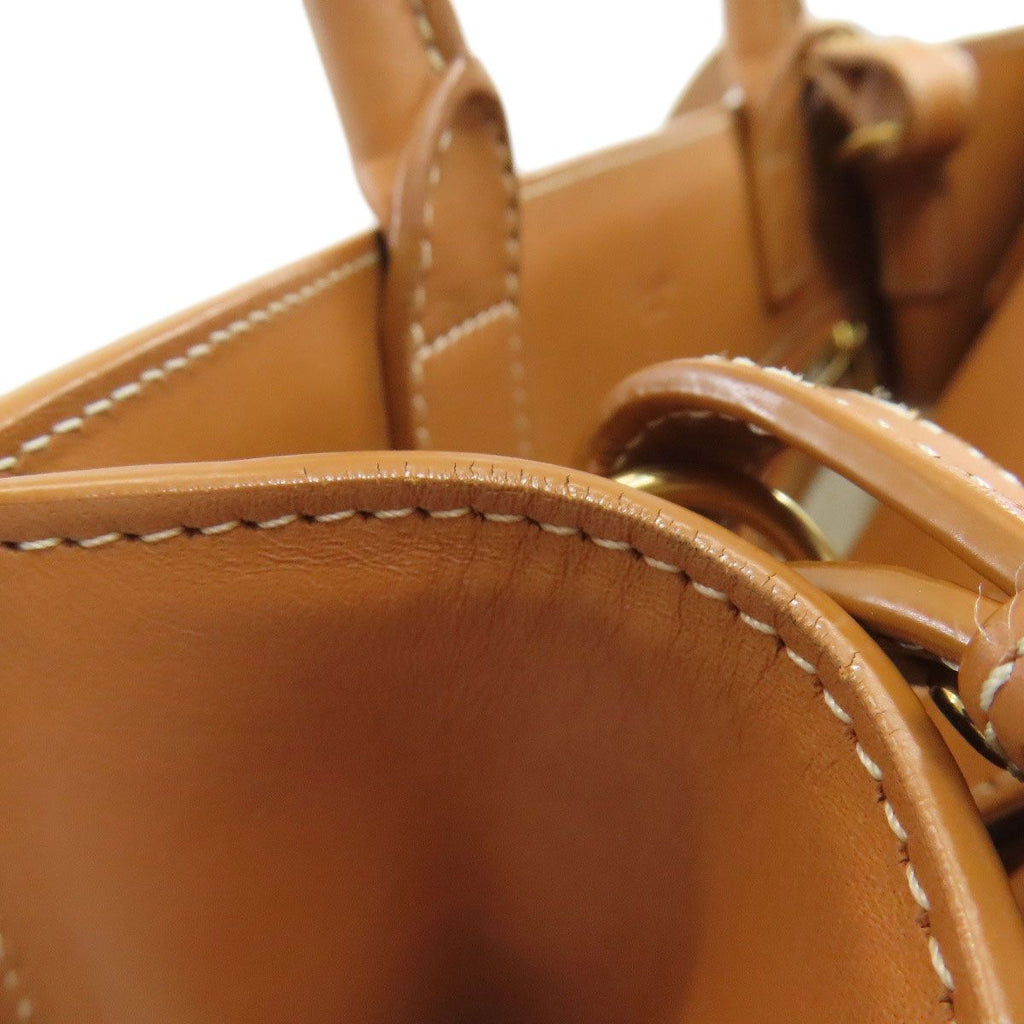 Celine Vertical Cover 2-Way Handbag Canvas — view 9