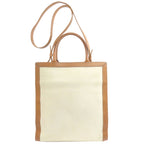 Celine Vertical Cover 2-Way Handbag Canvas — view 2