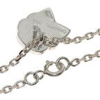 Chanel Camellia Necklace Silver — view 2