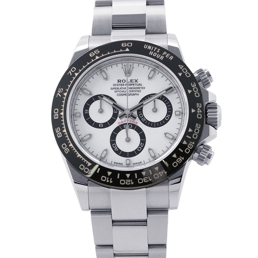 Rolex Cosmograph Daytona Roulette Watch White Dial
