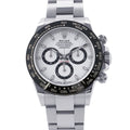 Rolex Cosmograph Daytona Roulette Watch White Dial