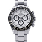 Rolex Cosmograph Daytona Roulette Watch White Dial