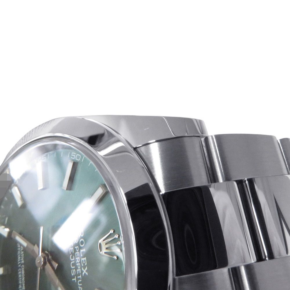 Rolex Datejust 41 Roulette Watch Mint Green Dial — view 4