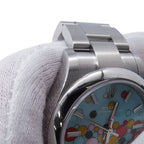 Rolex Oyster Perpetual 31 Roulette Watch Turquoise Blue Dial Celebration — view 4