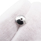 Louis Vuitton Earrings LV Diamond Double Round Total 18k White Gold — view 9