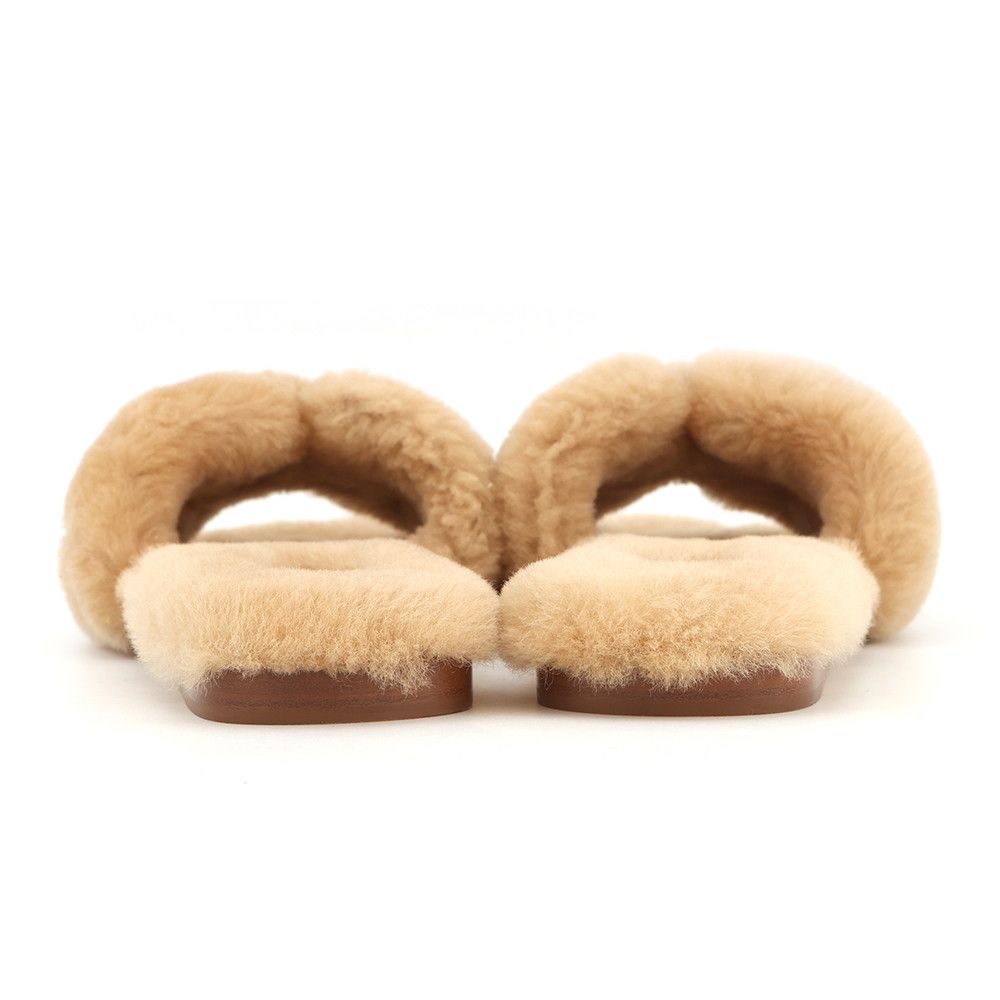 Hermes Sandals Oran Sheepskin 36 Shoes — view 3