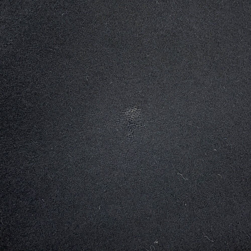 Saint Laurent Paris Pouch Rive Gauche Embroidered Wool Black — view 9