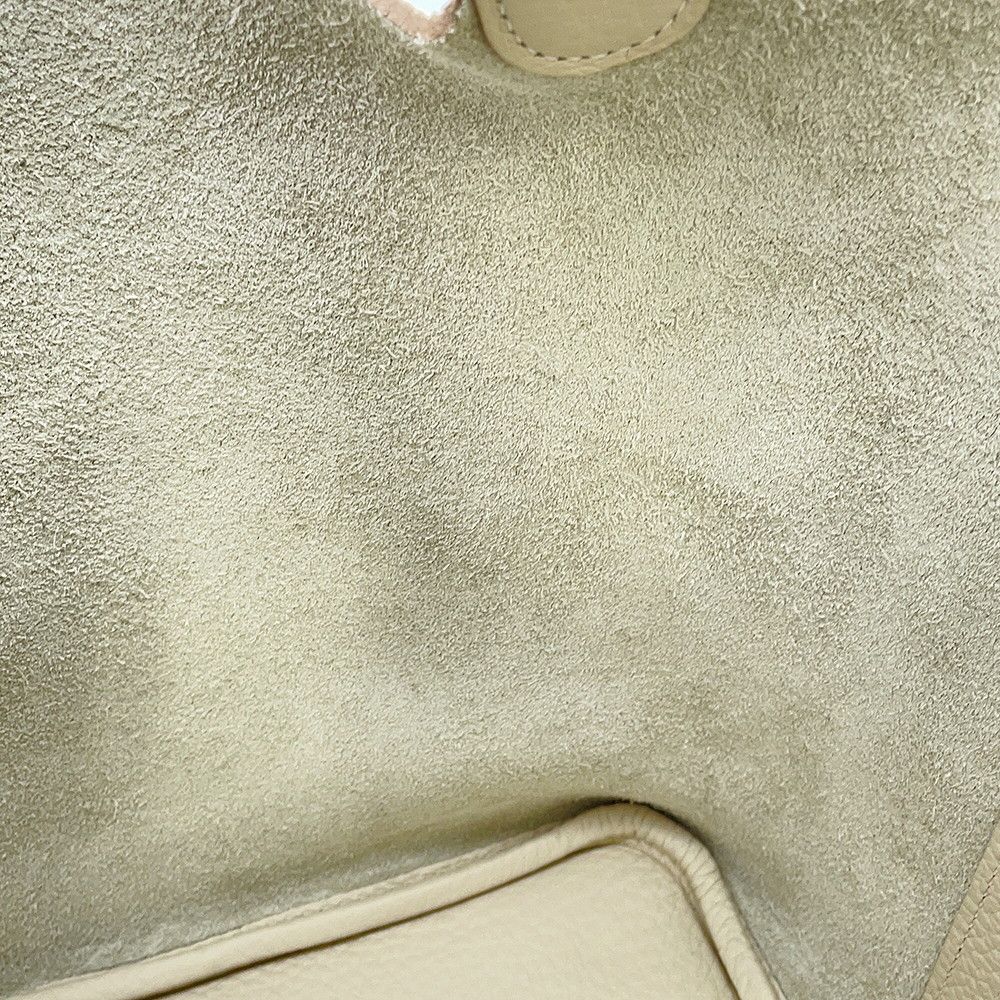 Hermes Handbag Picotin Lock MM Cles Silver Taurillon Clemence Tote — view 8