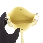 Hermes Shoulder Bag Evelyne TPM Amazon 111 cm Limoncello Silver Taurillon — view 5