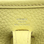 Hermes Shoulder Bag Evelyne TPM Amazon 111 cm Limoncello Silver Taurillon — view 9