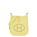 Hermes Shoulder Bag Evelyne TPM Amazon 111 cm Limoncello Silver Taurillon