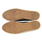 Chanel Espadrilles CC Logo Flat Shoes Patent Leather 37 Slip on Black — view 4