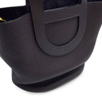 Hermes Tote in the Loop 18 Cassis Gold Taurillon Clemence Swift — view 6