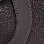 Hermes Tote in the Loop 18 Cassis Gold Taurillon Clemence Swift — view 7