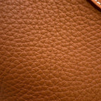 Hermes Tote in the Loop 18 Gold Taurillon Clemence Swift — view 9