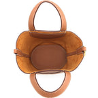 Hermes Tote in the Loop 18 Gold Taurillon Clemence Swift — view 5