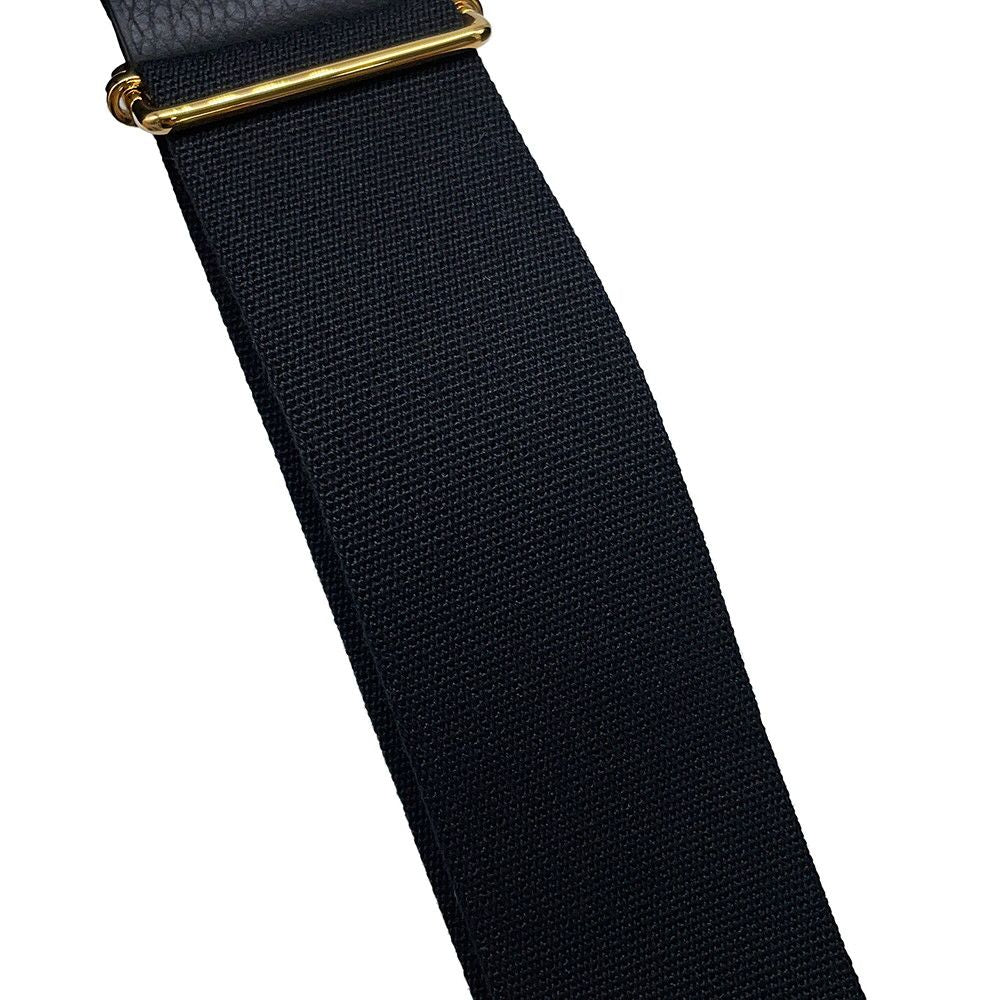 Hermes Shoulder Bag Evelyne 3 PM Black Gold Taurillon Clemence — view 8