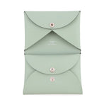 Hermes Coin Case Calvi Duo Vert Silver Epsom — view 4