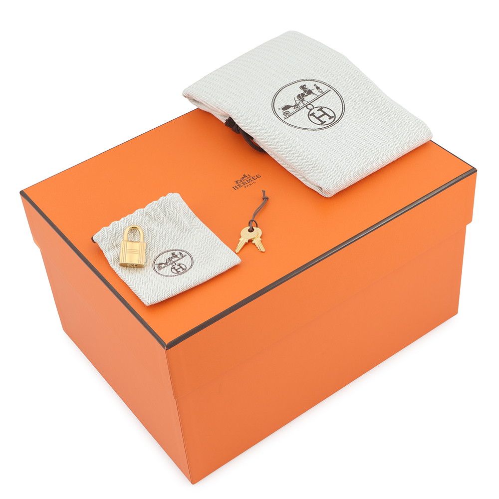 Hermes Handbag Picotin Lock PM Vert Roden Gold Taurillon Clemence — view 7
