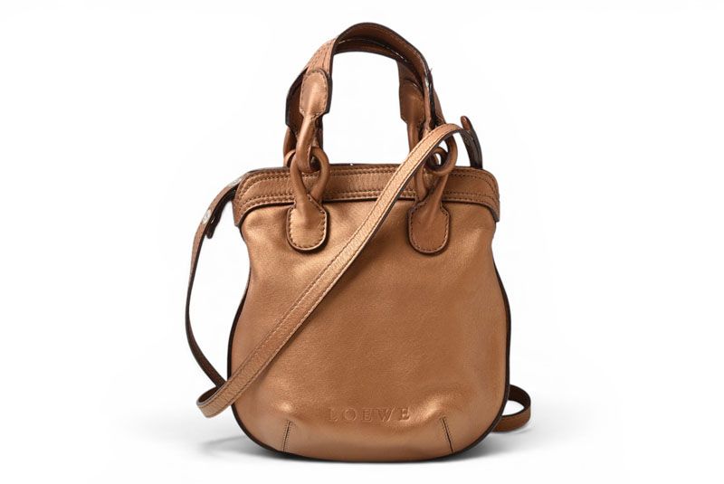 Loewe Fiesta 2-Way Blanc Leather Shoulder