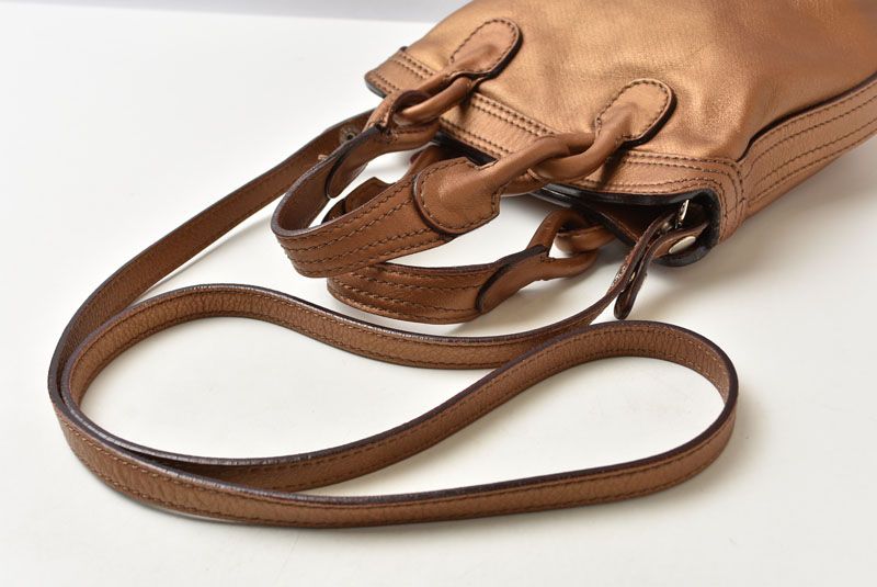 Loewe Fiesta 2-Way Blanc Leather Shoulder — view 6
