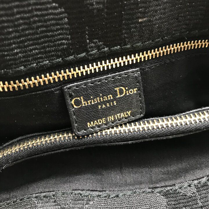 Dior Nylon Canvas Cannage Tote — view 9