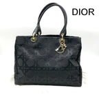 Dior Nylon Canvas Cannage Tote