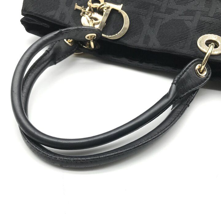 Dior Nylon Canvas Cannage Tote — view 7