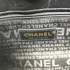 Chanel CC Logo Icon Chocolate Bar Hand Black Purse — view 8