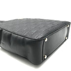Chanel CC Logo Icon Chocolate Bar Hand Black Purse — view 4