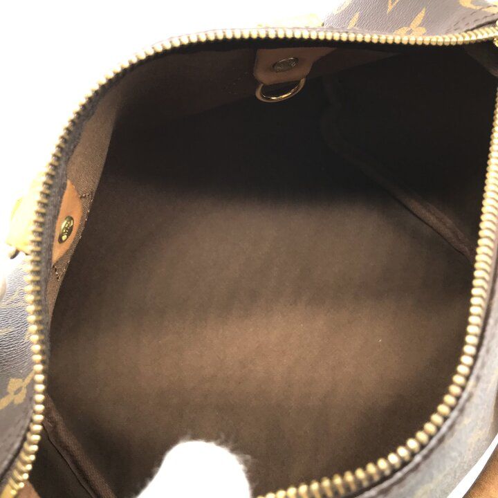 Louis Vuitton Monogram Speedy 25 Hand Bowling Bag Purse — view 9