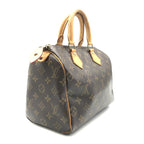 Louis Vuitton Monogram Speedy 25 Hand Bowling Bag Purse — view 2