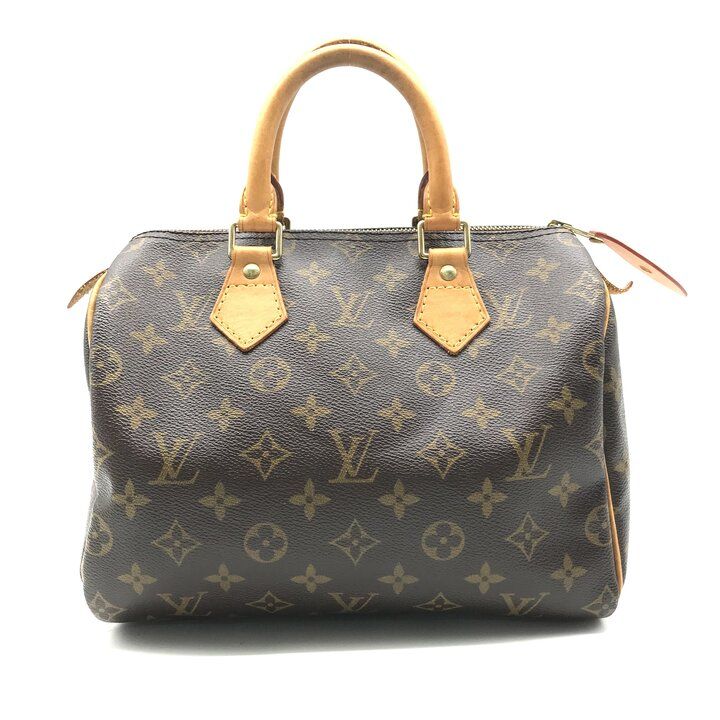 Louis Vuitton Monogram Speedy 25 Hand Bowling Bag Purse — view 3