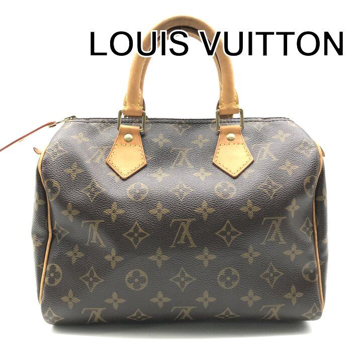 Louis Vuitton Monogram Speedy 25 Hand Bowling Bag Purse