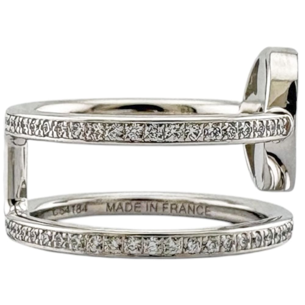 Louis Vuitton Idylle Blossom Dearmon Ring 18k White Gold Diamond — view 6