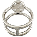 Louis Vuitton Idylle Blossom Dearmon Ring 18k White Gold Diamond — view 5