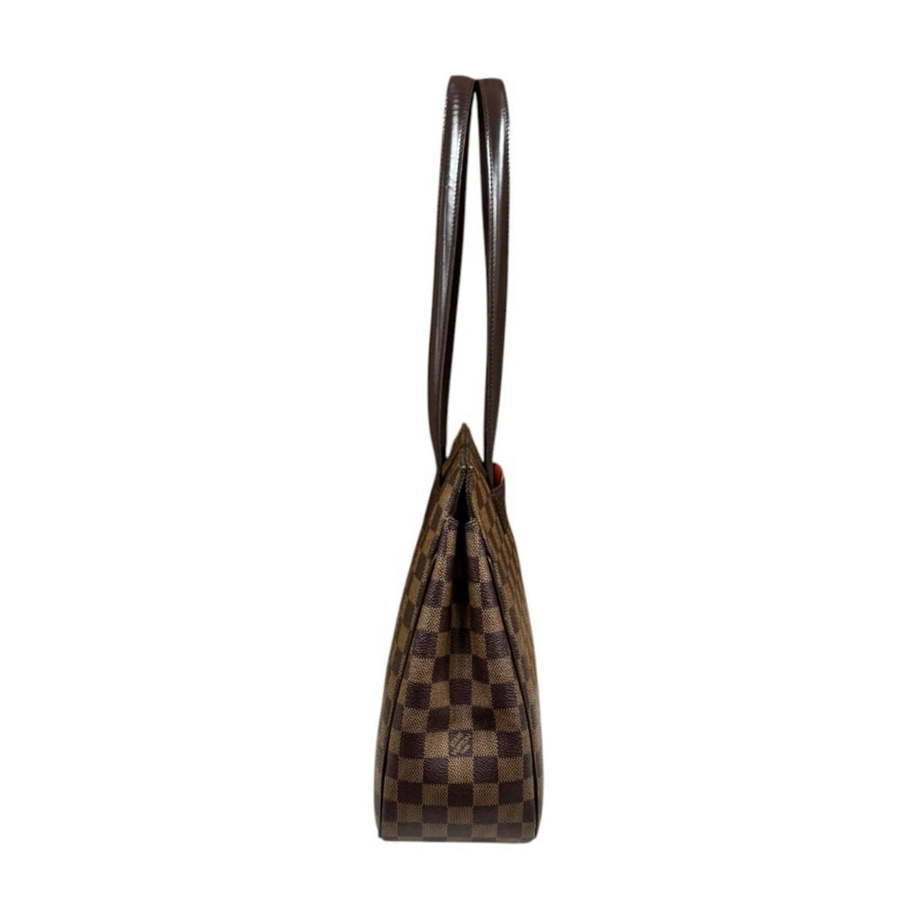 Louis Vuitton Parioli PM Damier Tote Canvas Brown — view 4