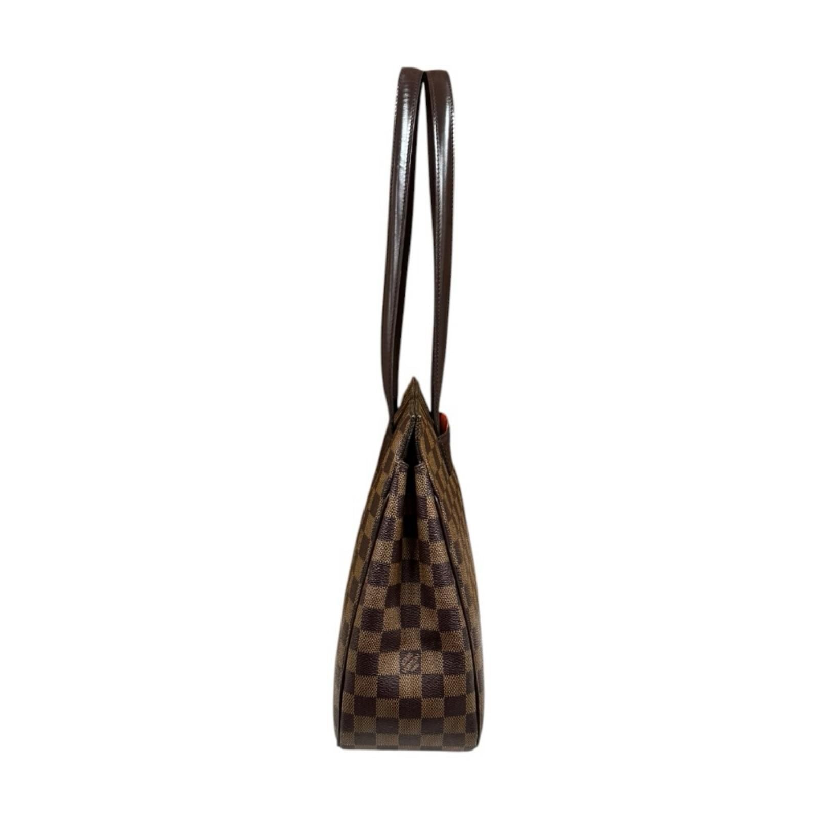Louis Vuitton Parioli PM Damier Tote Canvas Brown — view 4