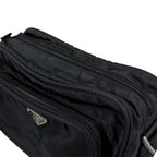Prada Shoulder Bag Nylon Black — view 8