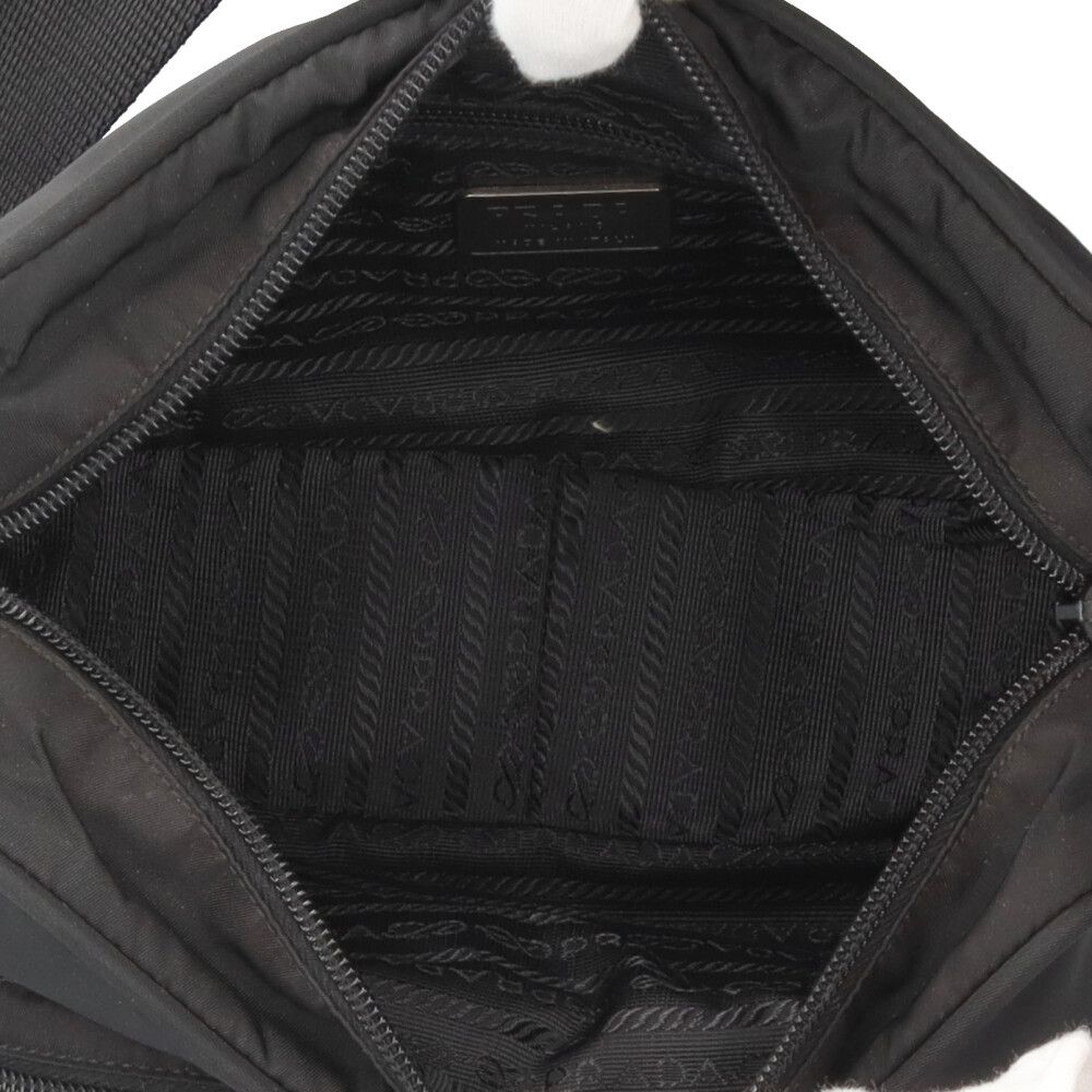 Prada Shoulder Bag Nylon Black — view 6